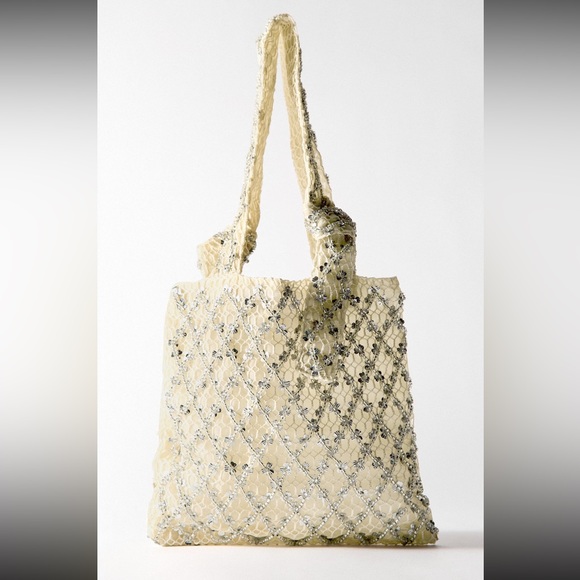 Zara beaded tote bag - Picture 6 of 13